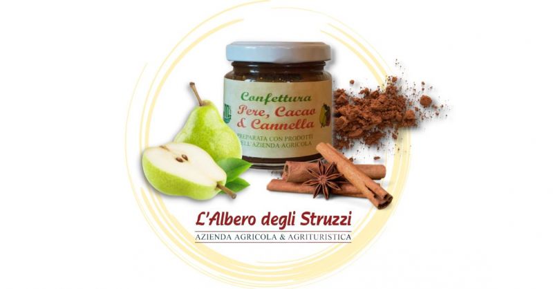 Occasione Confettura artigianale con pere cioccolato cannella da 200 gr Shop online